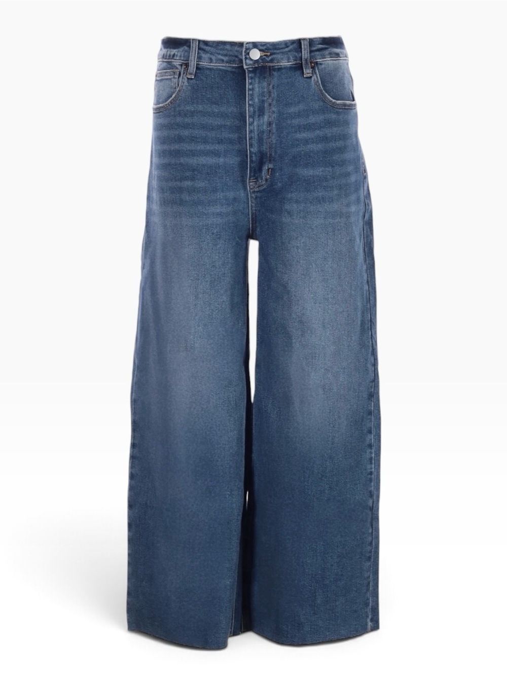 Baltic Born Kirby High Rise Wide Leg Jeans 32 Medium Wash NWT